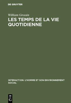 Cover Les temps de la vie quotidienne (eBook, PDF)