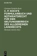 C. F. Koch's Formularbuch und... - Bild 1
