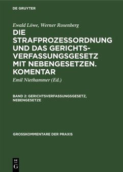 Cover Gerichtsverfassungsgesetz, Nebengesetze (eBook, PDF)