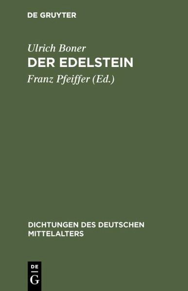 Der Edelstein (eBook, PDF) Der Edelstein (eBook, PDF)