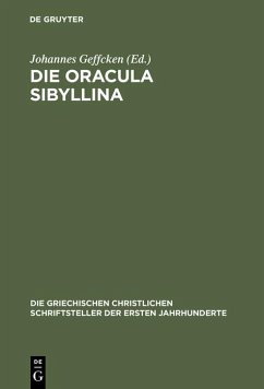 Cover Die Oracula Sibyllina (eBook, PDF)