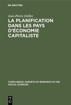 Cover La planification dans les pays d'économie capitaliste (eBook, PDF)