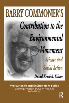 Cover Barry Commoner's Contribution to the Environmental Movement (eBook, PDF)