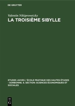 Cover La troisième Sibylle (eBook, PDF)