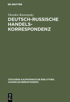 Cover Deutsch-russische Handelskorrespondenz (eBook, PDF)