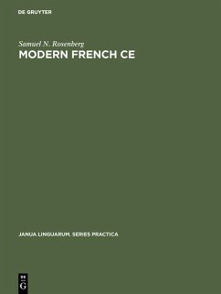 Modern French CE (eBook, PDF) - Rosenberg, Samuel N.