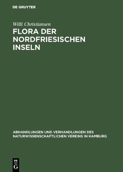 Flora der Nordfriesischen Inseln (eBook, PDF) Flora der Nordfriesischen Inseln (eBook, PDF)