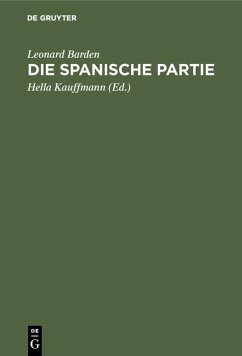 Cover Die spanische Partie (eBook, PDF)
