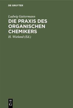 Cover Die Praxis des organischen Chemikers (eBook, PDF)