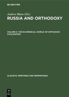 Cover The ecumenical world of Orthodox civilization (eBook, PDF)