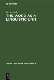 The word as a linguistic unit (eBook, PDF)