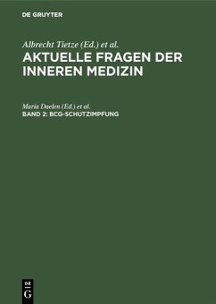 Cover BCG-Schutzimpfung (eBook, PDF)