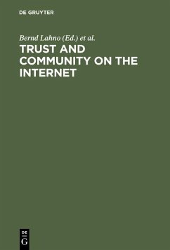 Trust and Community on the Internet (eBook, PDF)
