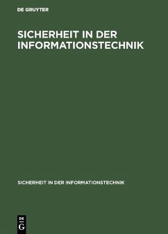 Sicherheit in der Informationstechnik (eBook, PDF) - Kersten, Heinrich