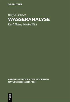 Wasseranalyse (eBook, PDF) - Freier, Rolf K.