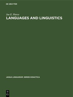 Languages and linguistics (eBook, PDF) - Pierce, Joe E.