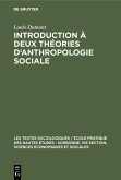 Introduction à deux théories d'anthropologie sociale (eBook, PDF)