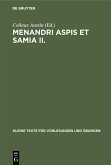 Menandri Aspis et Samia II. (eBook, PDF)