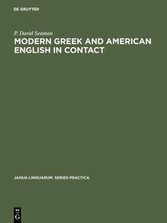 Cover Modern Greek and American English in Contact (eBook, PDF)