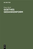 Goethes Gedankenform (eBook, PDF)