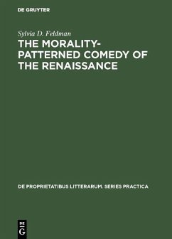Cover The morality-patterned comedy of the Renaissance (eBook, PDF)