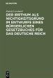 Der Irrthum als Nichtigkeitsgrund im... - Bild 1