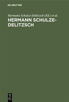 Hermann Schulze-Delitzsch (eBook, PDF)