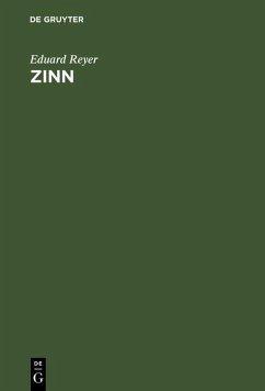Zinn (eBook, PDF) - Reyer, Eduard