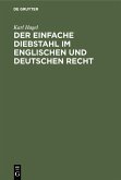 Der einfache Diebstahl im englischen und deutschen Recht (eBook, PDF)