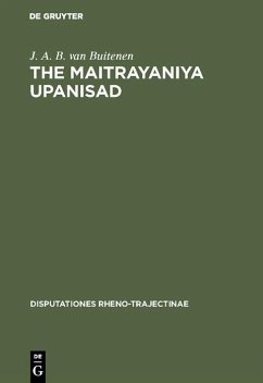 Cover The Maitrayaniya Upanisad (eBook, PDF)
