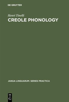 Creole Phonology (eBook, PDF) - Tinelli, Henri