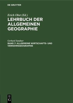 Allgemeine Wirtschafts- und Verkehrsgeographie (eBook, PDF) - Sandner, Gerhard