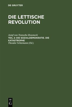 Cover Die Sozialdemokratie. Die Katastrophe (eBook, PDF)