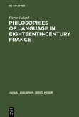 Philosophies of language in eighteenth-century France (eBook, PDF)