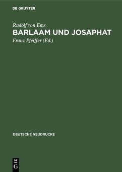 Barlaam und Josaphat (eBook, PDF) - Ems, Rudolf von