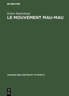 Le Mouvement Mau-Mau (eBook, PDF) - Buijtenhuijs, Robert