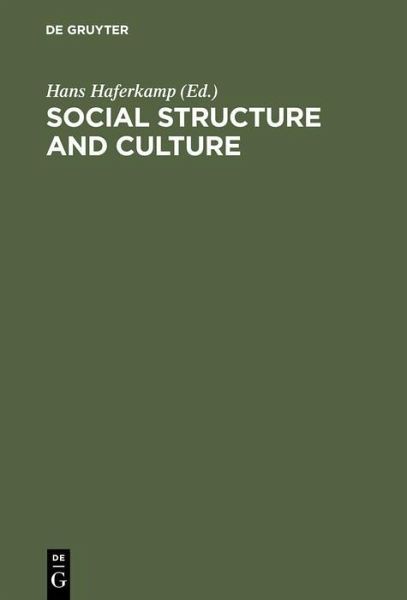 Social Structure and Culture (eBook, PDF) Social Structure and Culture (eBook, PDF)