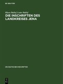 Die Inschriften des Landkreises Jena (eBook, PDF)