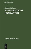 Plattdeutsche Mundarten (eBook, PDF)