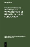 Vitae Homeri et Hesiodi in usum scholarum (eBook, PDF)