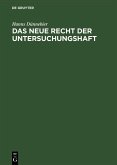 Das neue Recht der Untersuchungshaft (eBook, PDF) Das neue Recht der Untersuchungshaft (eBook, PDF)