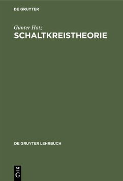 Schaltkreistheorie (eBook, PDF) - Hotz, Günter