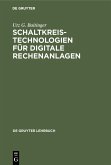 Schaltkreistechnologien für digitale Rechenanlagen (eBook, PDF)