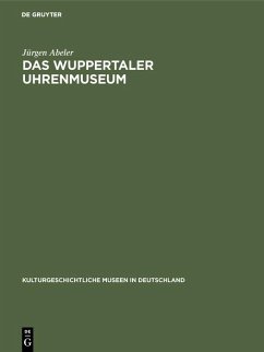 Cover Das Wuppertaler Uhrenmuseum (eBook, PDF)