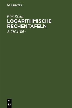 Cover Logarithmische Rechentafeln (eBook, PDF)
