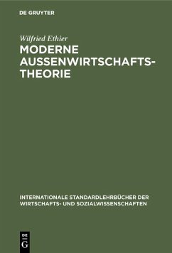 Cover Moderne Außenwirtschaftstheorie (eBook, PDF)