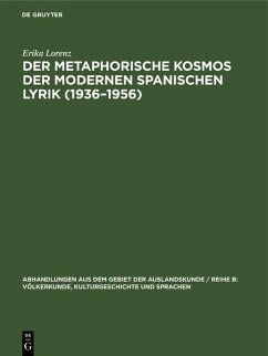 Cover Der metaphorische Kosmos der modernen spanischen Lyrik (1936-1956) (eBook, PDF)