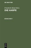 Die Harfe. Bändchen 1 (eBook, PDF) Die Harfe. Bändchen 1 (eBook, PDF)