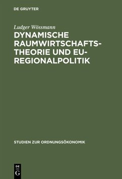 Cover Dynamische Raumwirtschaftstheorie und EU-Regionalpolitik (eBook, PDF)