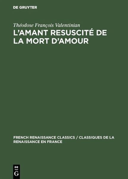 L'amant resuscité de la mort d'amour (eBook, PDF)